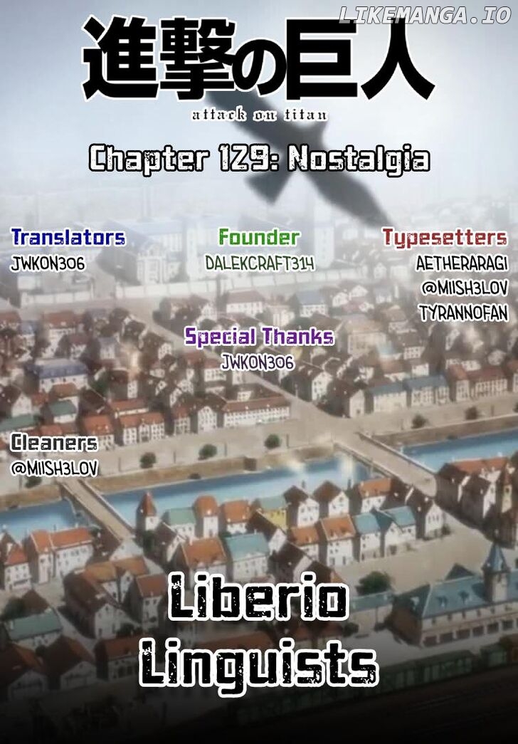 Shingeki no Kyojin, Chapter 129 image 01